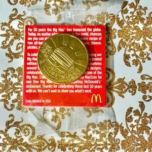 McDonald’s 50 Years of Big Mac Coin 50th Anniversary 🍔
